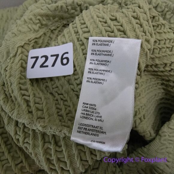 New! Free People Gabby Seamless Midi‎ Dress in green, size M/L - Picture 11 of 12